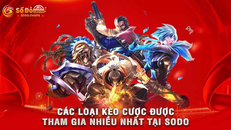 các loại kèo cược được tham gia nhiều nhất tại sodo