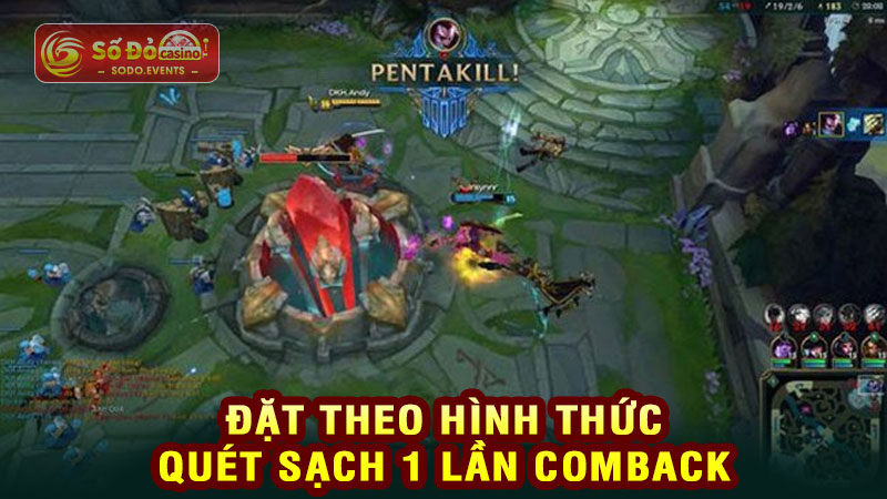 đặt theo hình thức quét sạch 1 lần comback