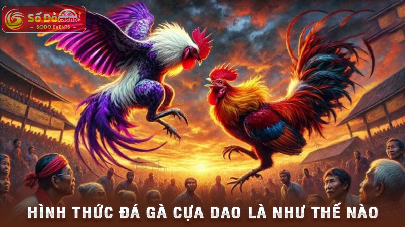 hình thức đá gà cựa dao là như thế nào
