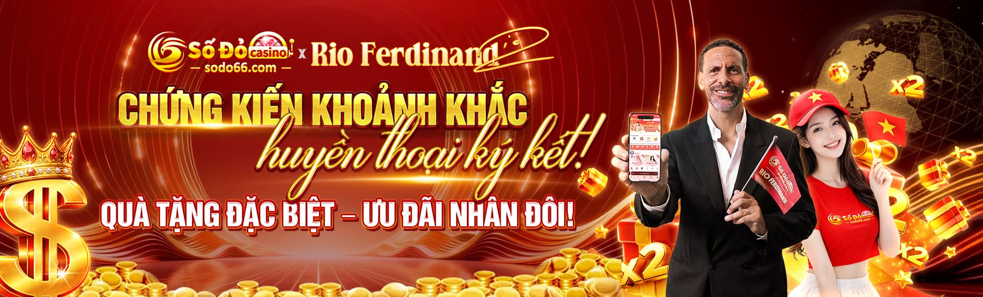 rio ferdinand hợp tác cùng sodo